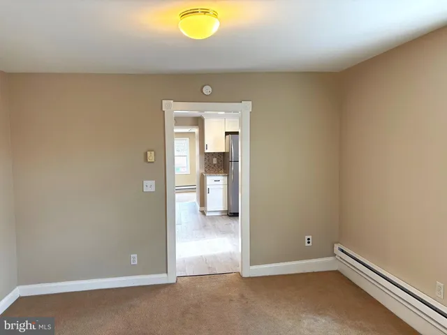 an empty room and a window