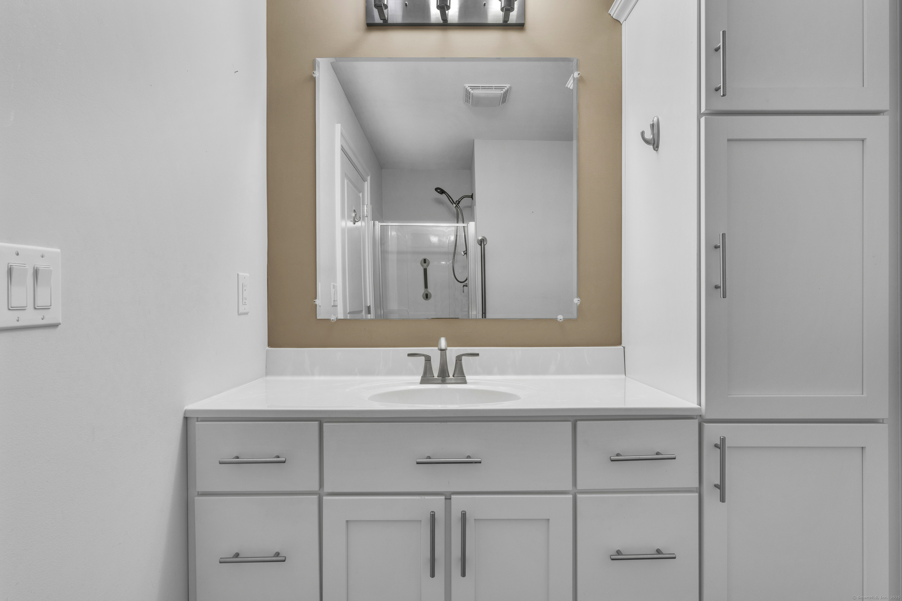 1 High Ridge Circle Montville, CT 06382 - Photo 24 of 39 a bathroom with a sink and a mirror