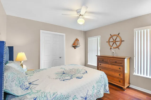 a view of a garden with an outdoor space