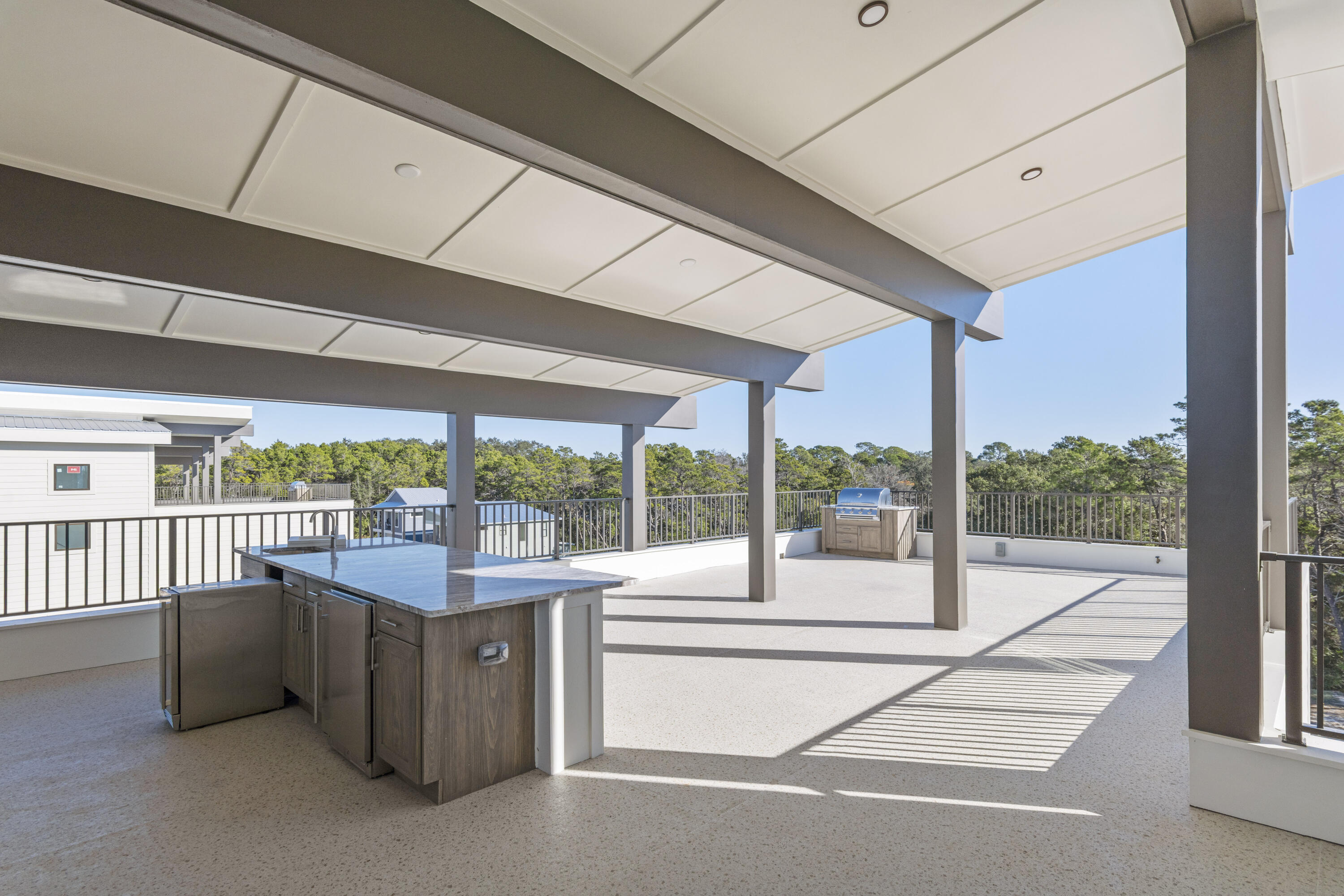 21 Sarah St Inlet Beach, Unit LOT 19 Inlet Beach, FL 32461 - Photo 11 of 62 Roof Top Deck with Island