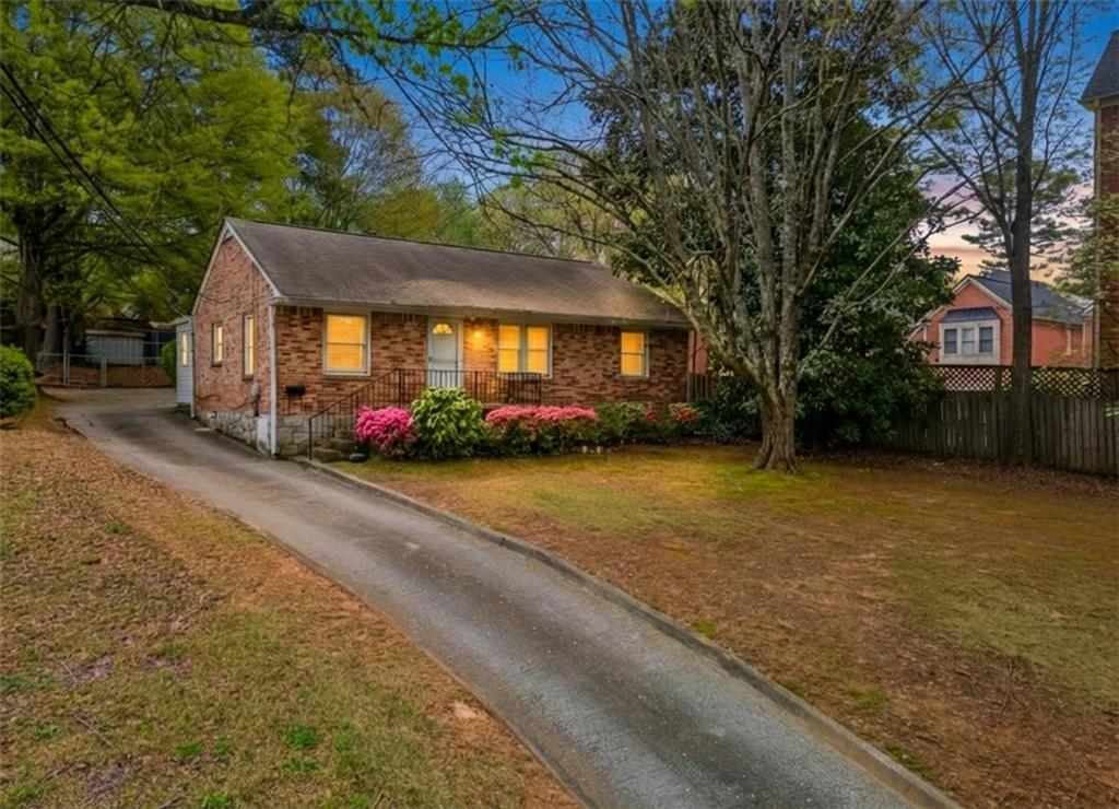 1387 Church Street Decatur, GA 30030 - Photo 2 of 37 a front view of house with yard