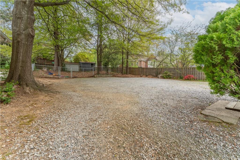 1387 Church Street Decatur, GA 30030 - Photo 32 of 37 a view of a yard with trees