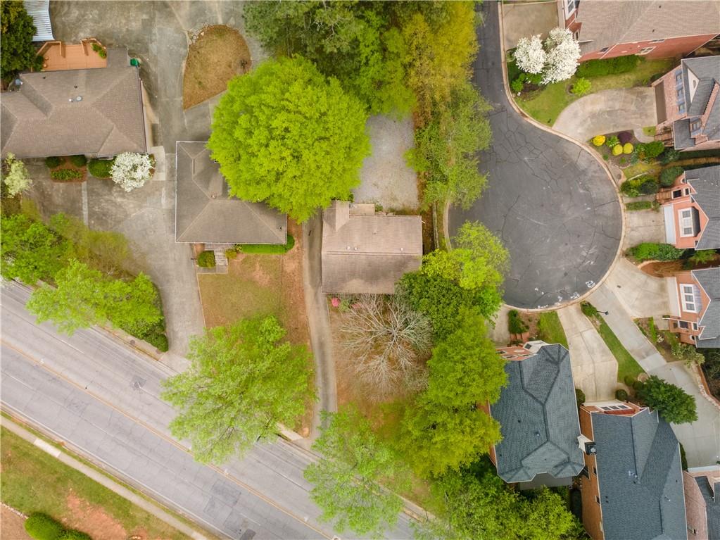 1387 Church Street Decatur, GA 30030 - Photo 34 of 37 an aerial view of a residential houses with yard