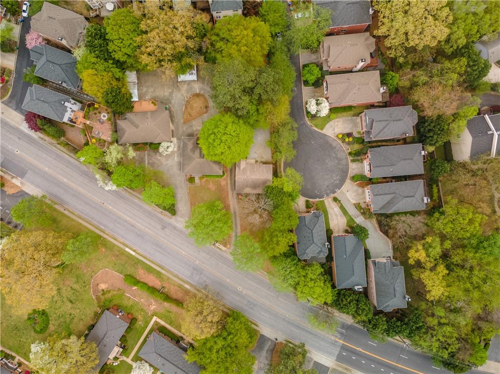 1387 Church Street Decatur, GA 30030 - Photo 35 of 37 an aerial view of residential house with outdoor space