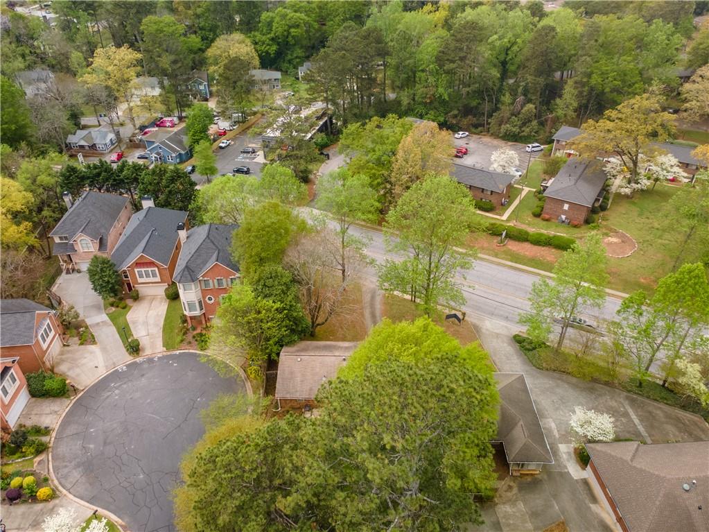 1387 Church Street Decatur, GA 30030 - Photo 36 of 37 an aerial view of residential house with outdoor space