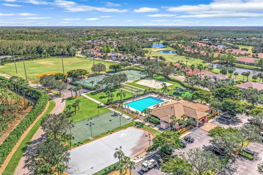 21641 Helmsdale Run Estero, FL 33928 - Photo 33 of 35 an aerial view of residential houses with outdoor space