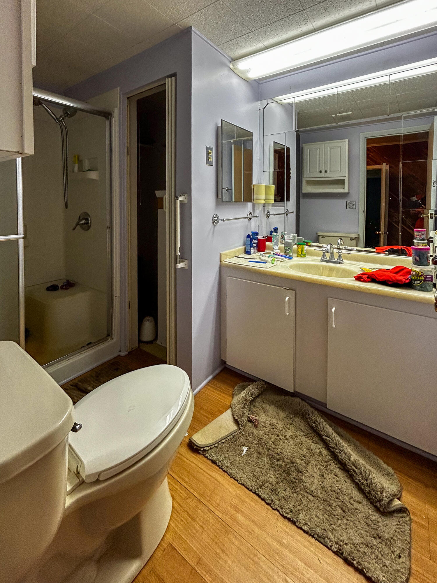 2446 Southeast Carroll Street Stuart, FL 34997 - Photo 26 of 37 a bathroom with a sink mirror toilet and bathtub