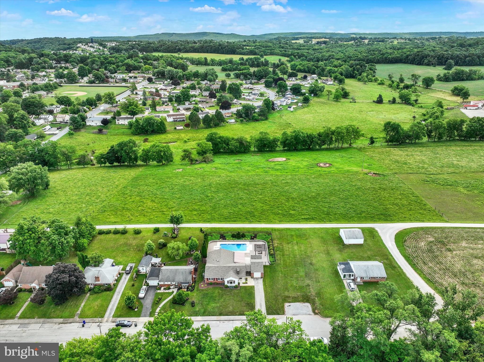 285 South Main Street Mount Wolf, PA 17347 - Photo 33 of 34 a aerial view of an house with outdoor space