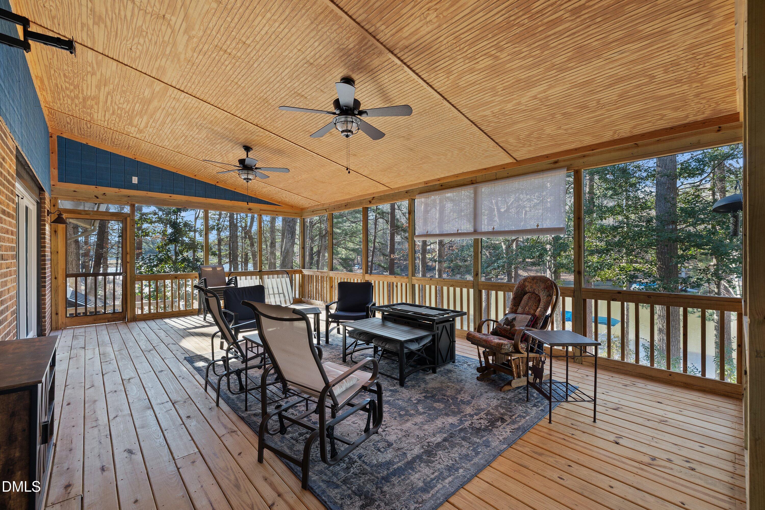 3113 Chipping Wedge Sanford, NC 27332 - Photo 4 of 42 a view of a patio with wooden floor
