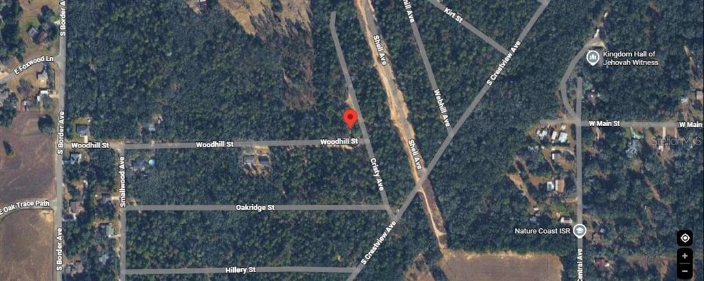 2702 Woodhill Street Inverness, FL 34452 - Photo 2 of 5 a close view of water heater and covered with tall trees