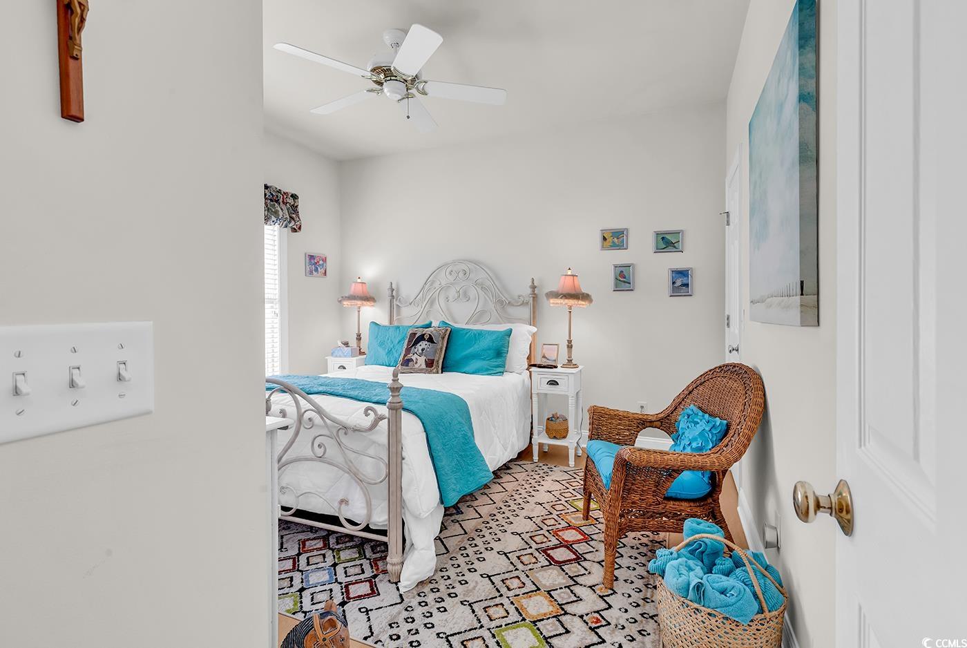 4507 Smilax Place Murrells Inlet, SC 29576 - Photo 23 of 39 Bedroom with a ceiling fan