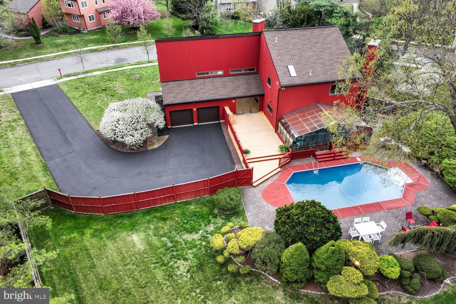 15 Hawk Drive Princeton Junction, NJ 08550 - Photo 8 of 95 an aerial view of a house with yard