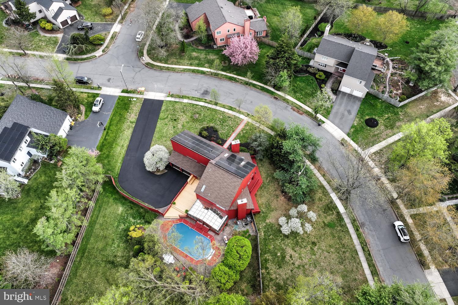 15 Hawk Drive Princeton Junction, NJ 08550 - Photo 93 of 95 an aerial view of house with yard