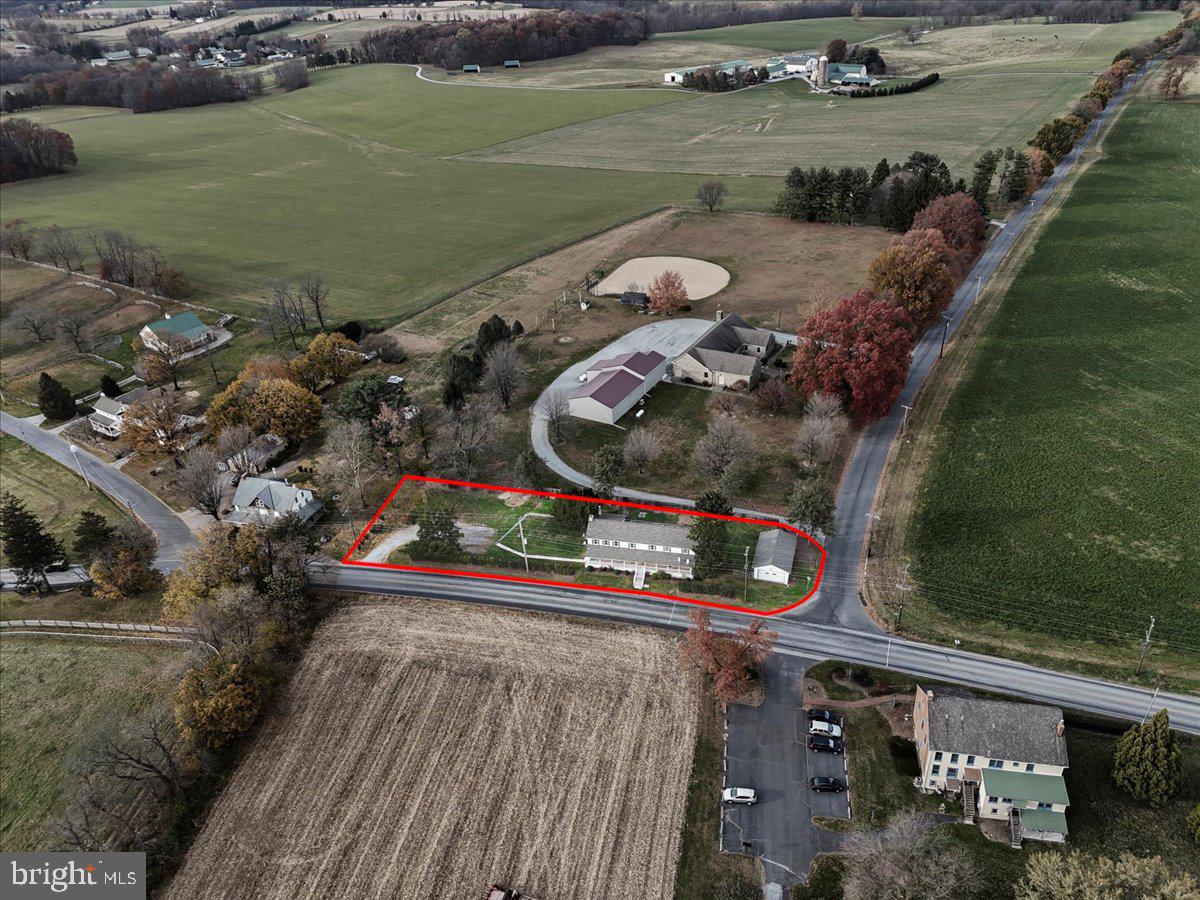 355 Gum Tree Road Coatesville, PA 19320 - Photo 22 of 24 an aerial view of a house with outdoor space