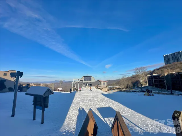 a view of a terrace with sitting area