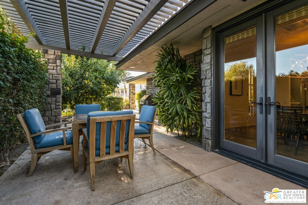 8 Surrey Court Rancho Mirage, CA 92270 - Photo 25 of 48 a view of chair in the balcony