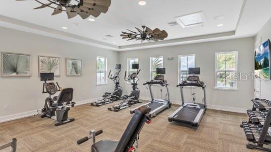 35 Birdie Way Bunnell, FL 32110 - Photo 56 of 57 a view of a room with gym equipment