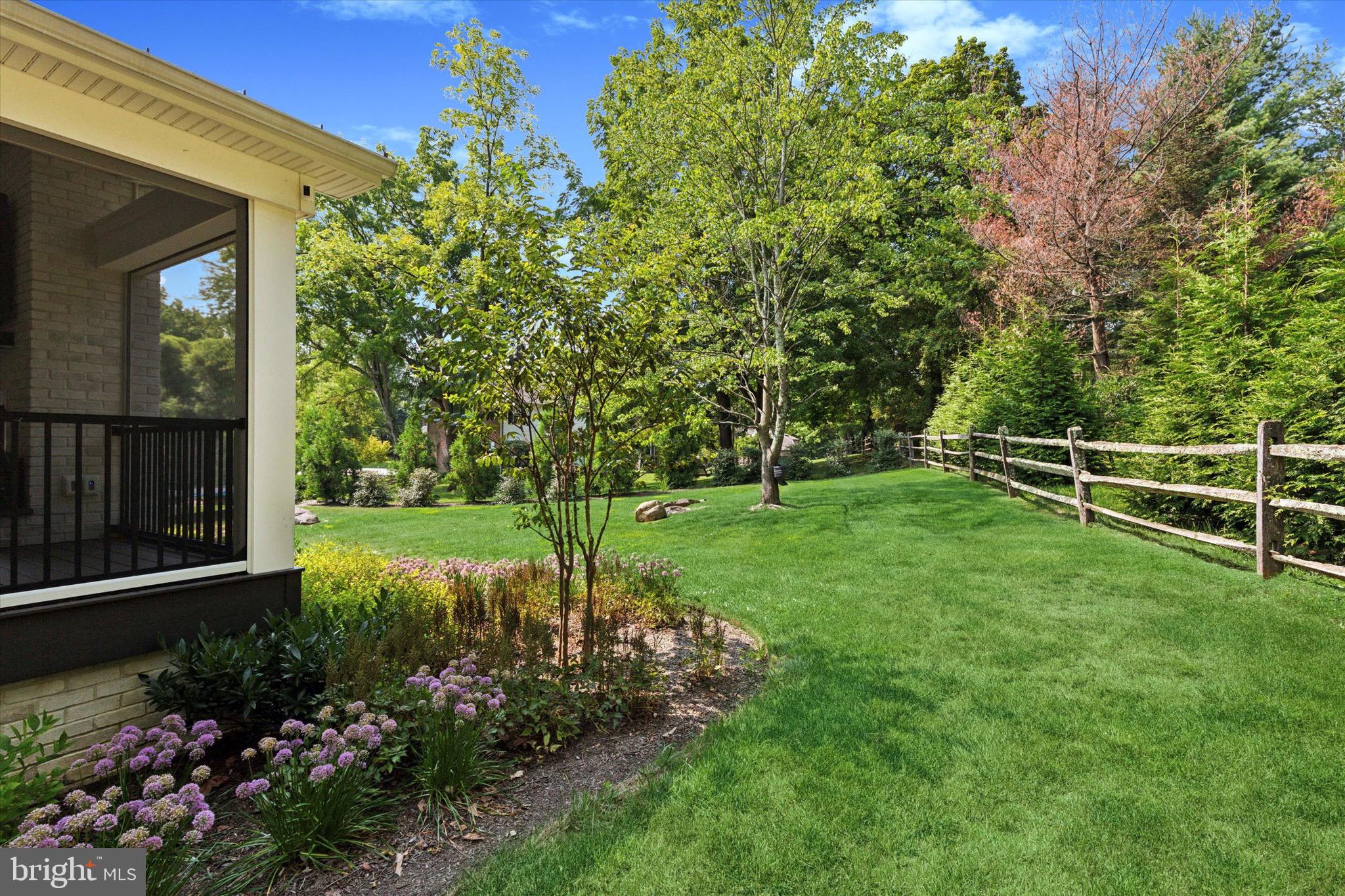 610 Dorset Road Devon, PA 19333 - Photo 11 of 54 a view of a garden with a tree