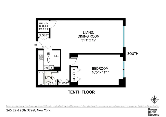 $600,000 | 245 East 25th Street, Unit 10E | Kips Bay