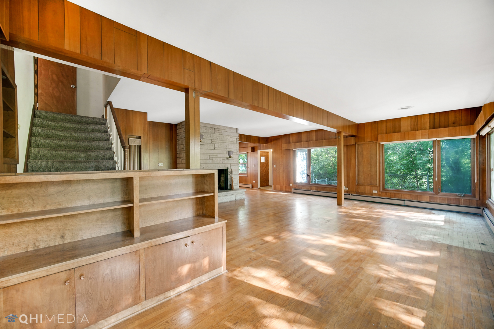 18104 Park Avenue Homewood, IL 60430 - Photo 5 of 26 a view of a living room with furniture and large windows