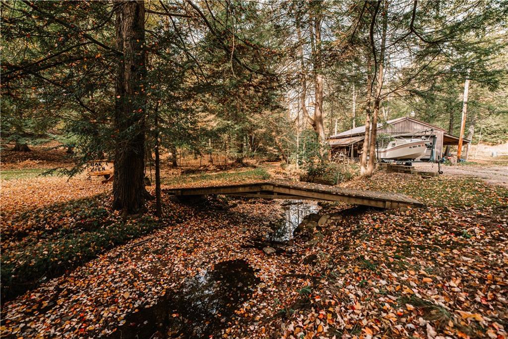 4632 Church Road Rossiter, PA 15772 - Photo 21 of 25 Wooden bridge over creek