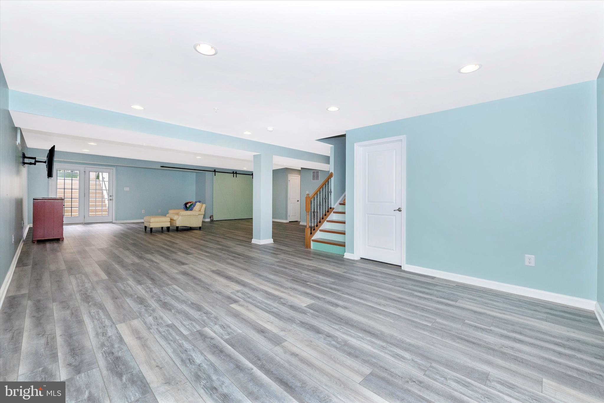 4710 De Invierno Way Mount Airy, MD 21771 - Photo 24 of 37 Fully Finished Lower Level Rec Room with Walk-Up