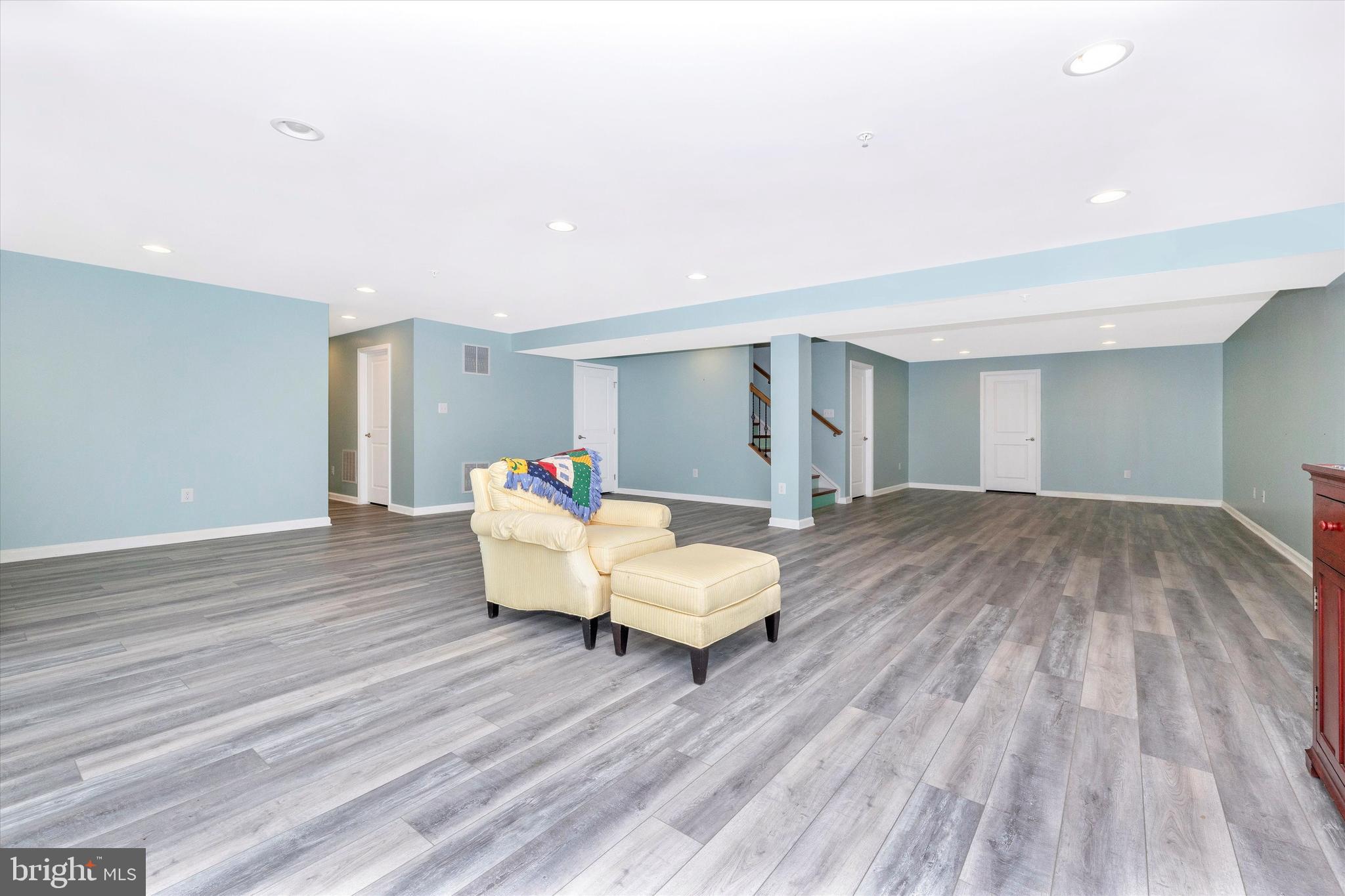 4710 De Invierno Way Mount Airy, MD 21771 - Photo 25 of 37 Fully Finished Lower Level Rec Room with Walk-Up