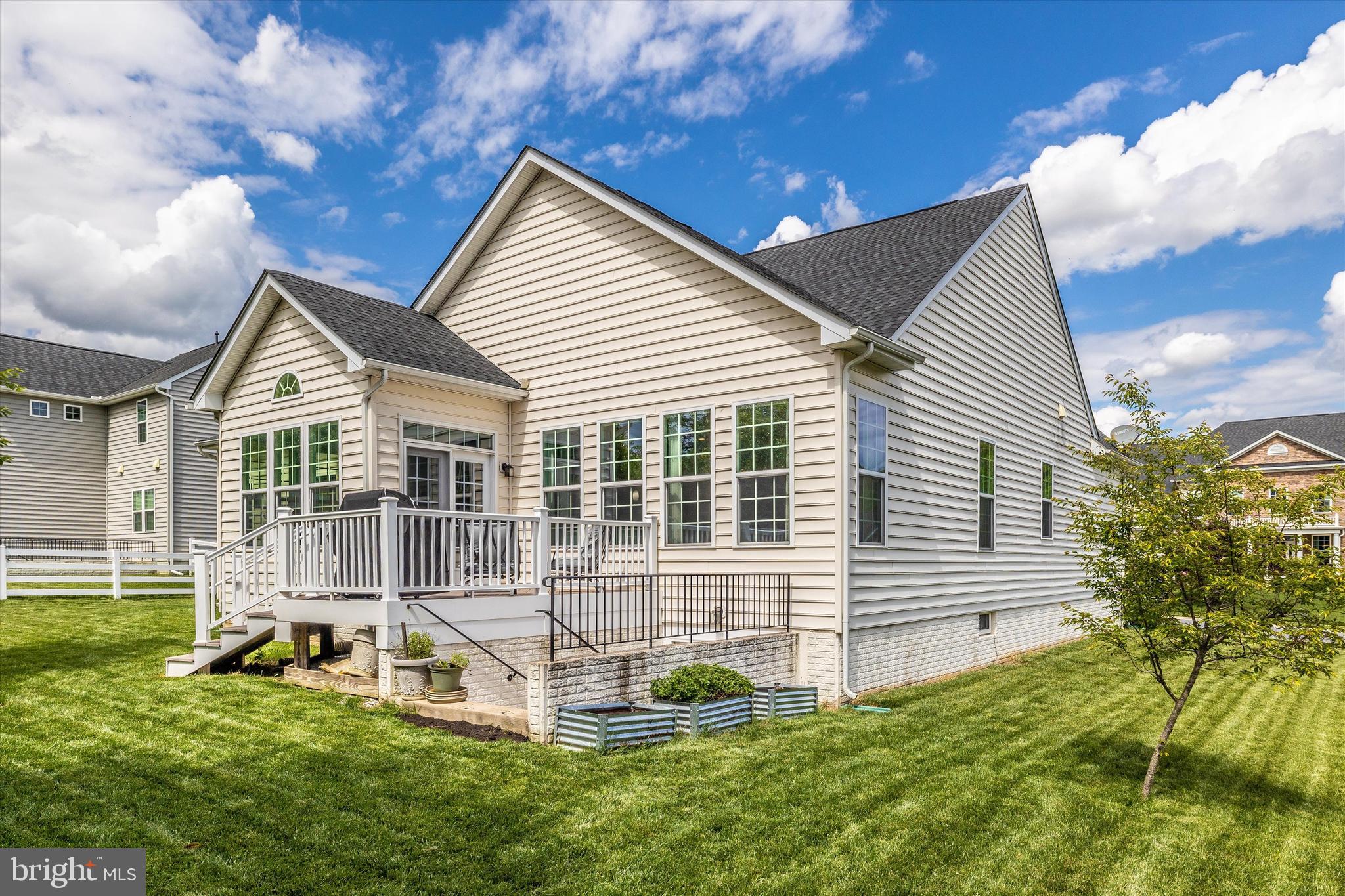 4710 De Invierno Way Mount Airy, MD 21771 - Photo 30 of 37 Rear View of Home - Rear Deck