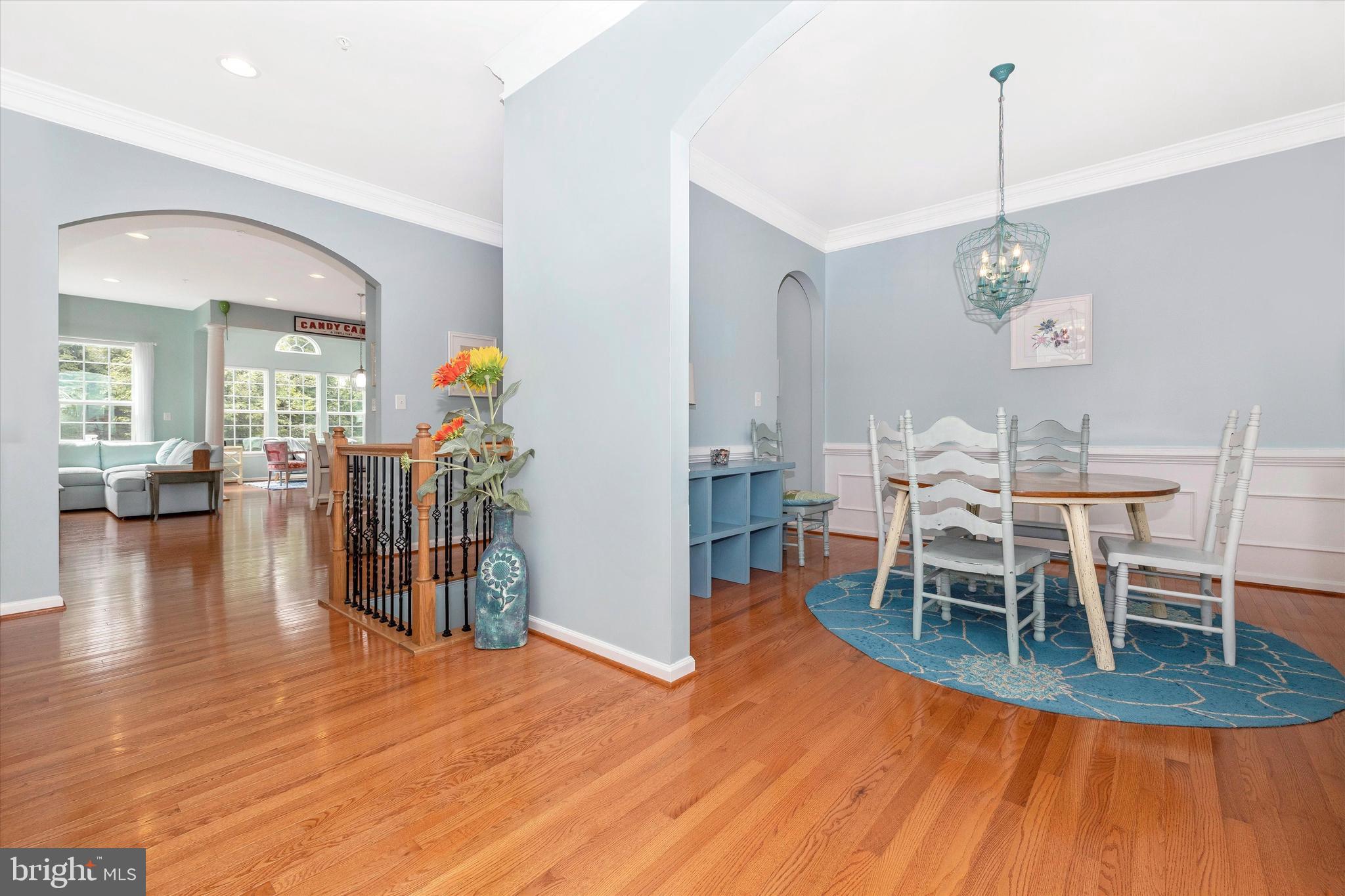 4710 De Invierno Way Mount Airy, MD 21771 - Photo 3 of 37 Main Entry - View of Dining Room and Entry to FR