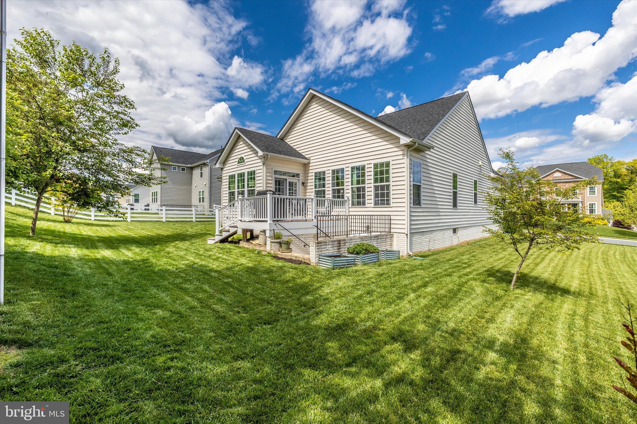 4710 De Invierno Way Mount Airy, MD 21771 - Photo 34 of 37 Rear and Side View of Home