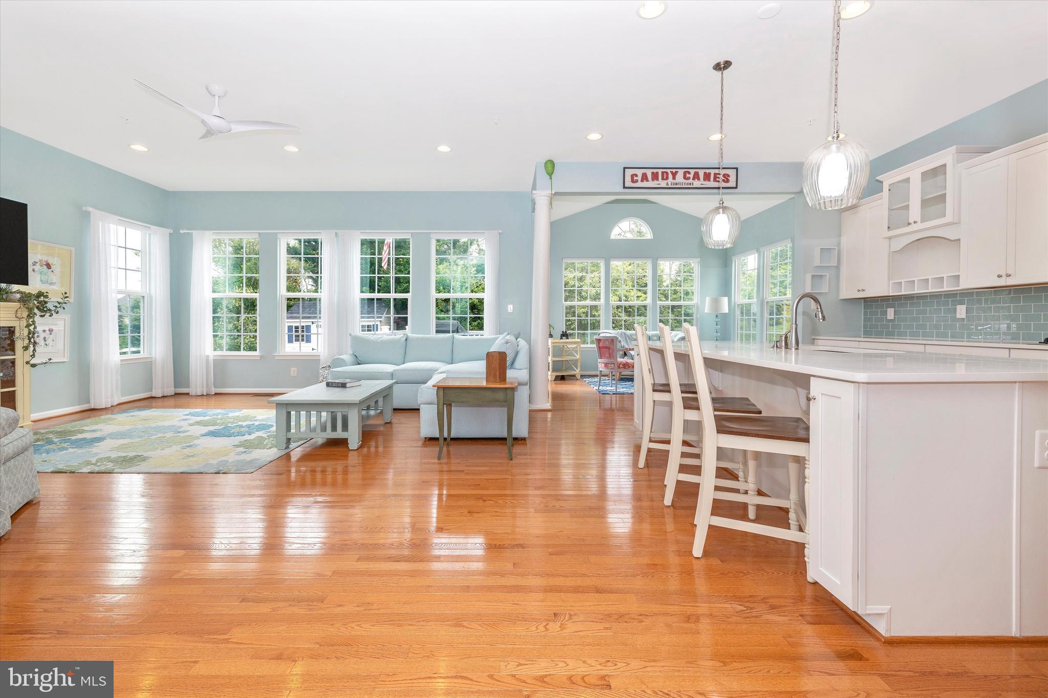 4710 De Invierno Way Mount Airy, MD 21771 - Photo 6 of 37 Open and Sun-Filled Family Room and Kitchen
