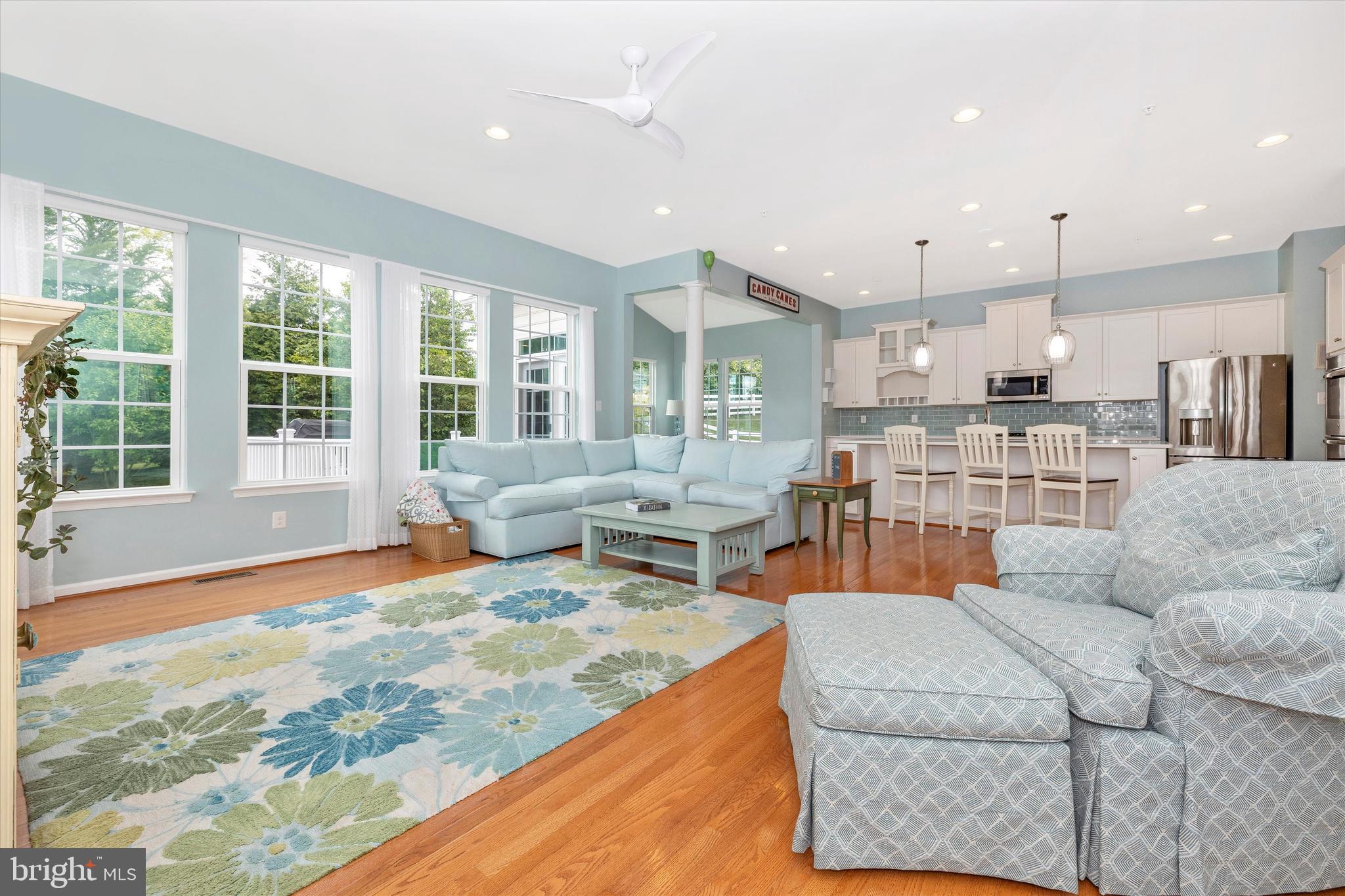 4710 De Invierno Way Mount Airy, MD 21771 - Photo 8 of 37 View From Family Room Into the Kitchen