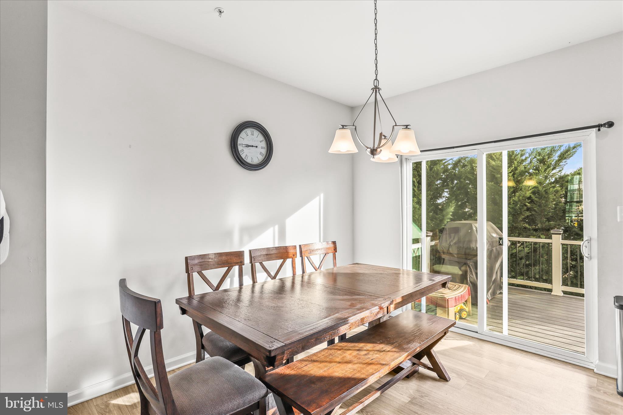 26 South Center Street Hanover, PA 17331 - Photo 10 of 35 Dining area w/ walk-out deck
