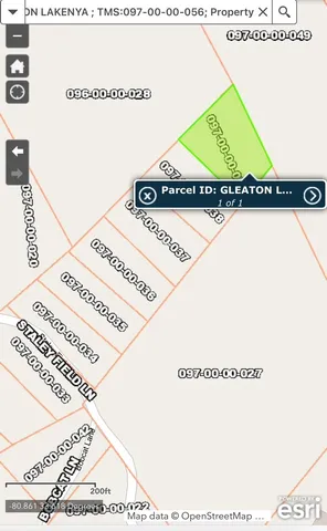 $20,000 | 0 Staley Field Lane, St. Matthews, SC 29135