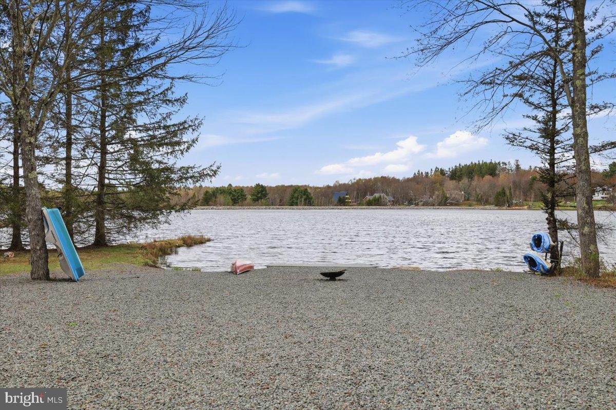 128 Lidio Road Blakeslee, PA 18610 - Photo 36 of 63 a view of lake with outdoor space