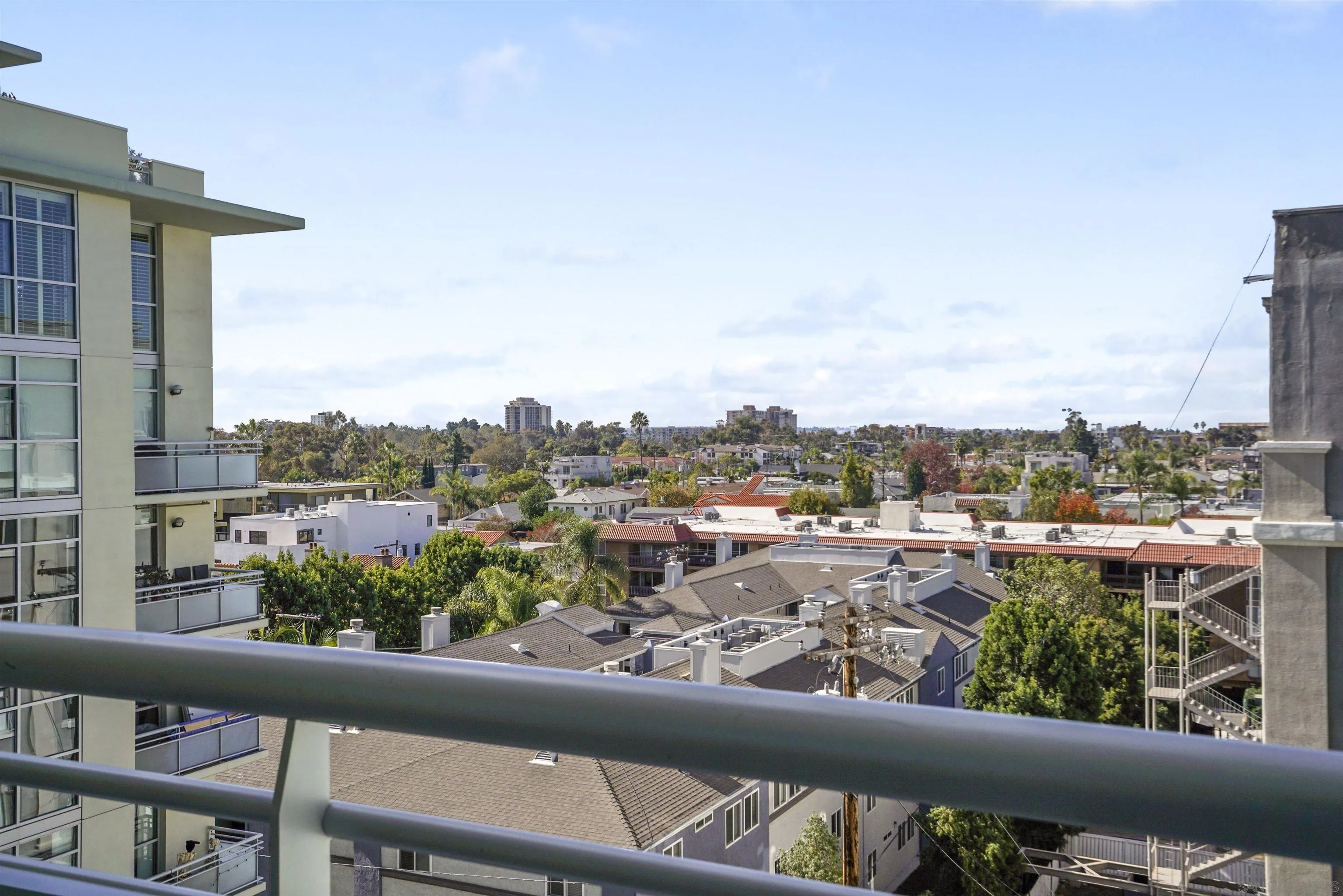 3812 Park Boulevard, Unit 503 San Diego, CA 92103 - Photo 20 of 27 a view of a city from a balcony