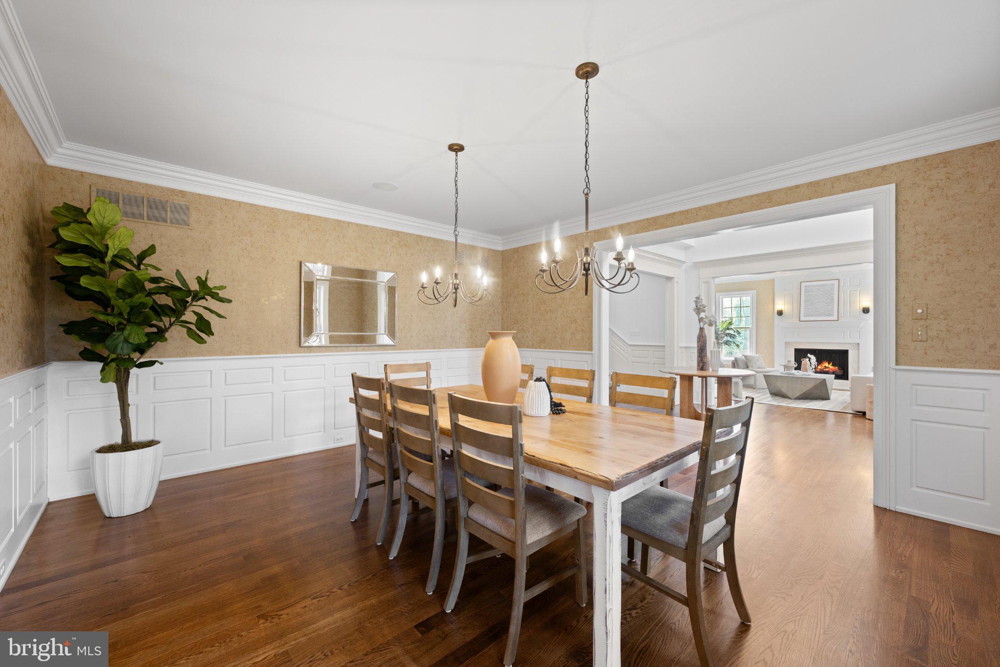 429 Church Road Devon, PA 19333 - Photo 21 of 55 Elegant dining space with classic charm.