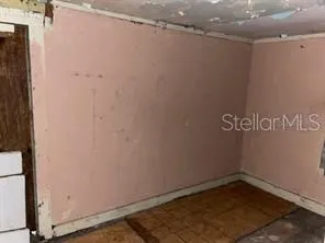 a view of a small space