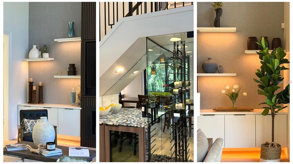 5035 Bay Shore Road Sarasota, FL 34234 - Photo 26 of 84 a view of living room with furniture and floor to ceiling window