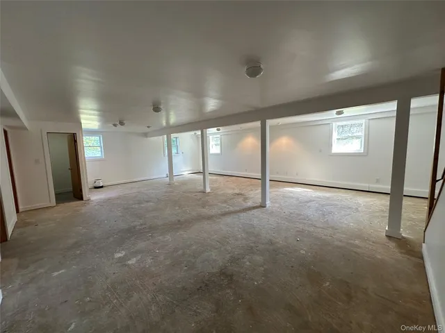 a view of a room with window