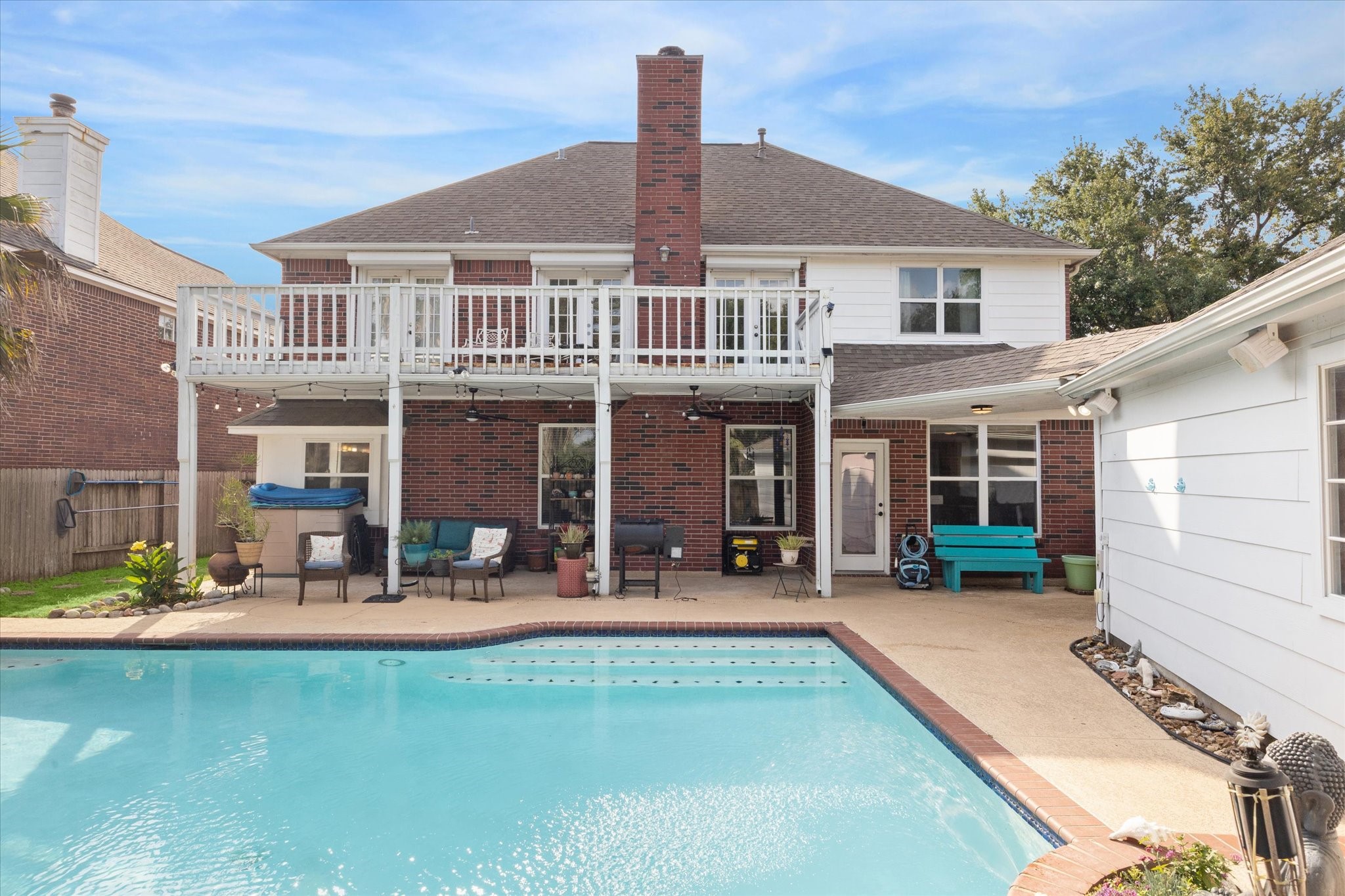 2326 Pin Hook Court Seabrook, TX 77586 - Photo 31 of 42 a view of a house with a patio