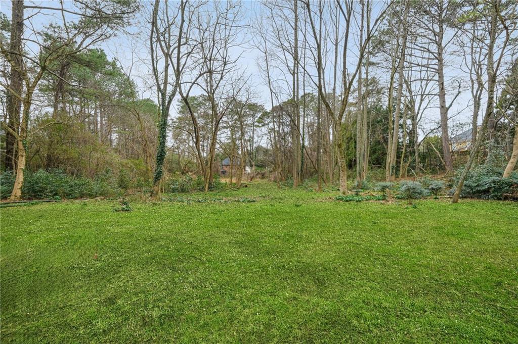 665 Arnold Road Lawrenceville, GA 30044 - Photo 26 of 38 a view of outdoor space with green field and trees