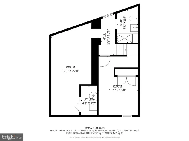 a picture of a bench in front of a door