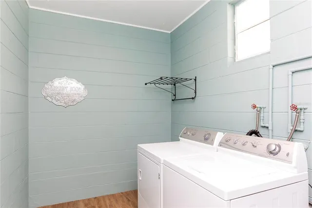 a front view of a building