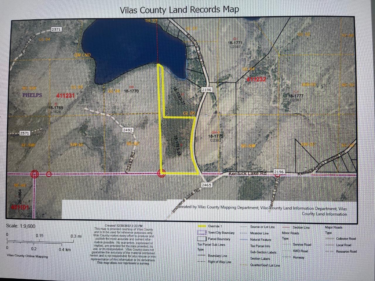 Lot 4 Kentuck Lake Road Phelps, WI 54554 - Photo 2 of 17 Gallery Image 2