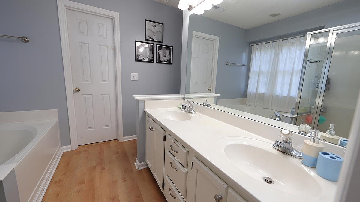 1801 Teabrook Court Raleigh, NC 27610 - Photo 16 of 25 Primary bath suite