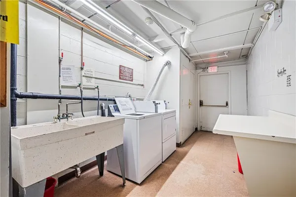 a view of outdoor space with trees