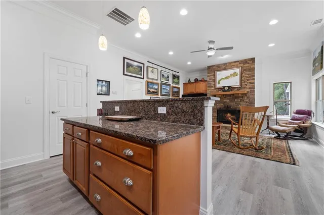 a view of a livingroom with an empty space and window
