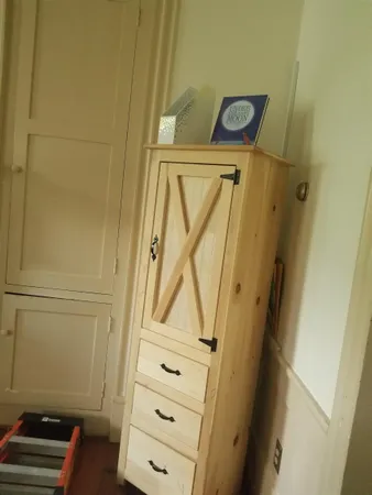 a view of walk in closet