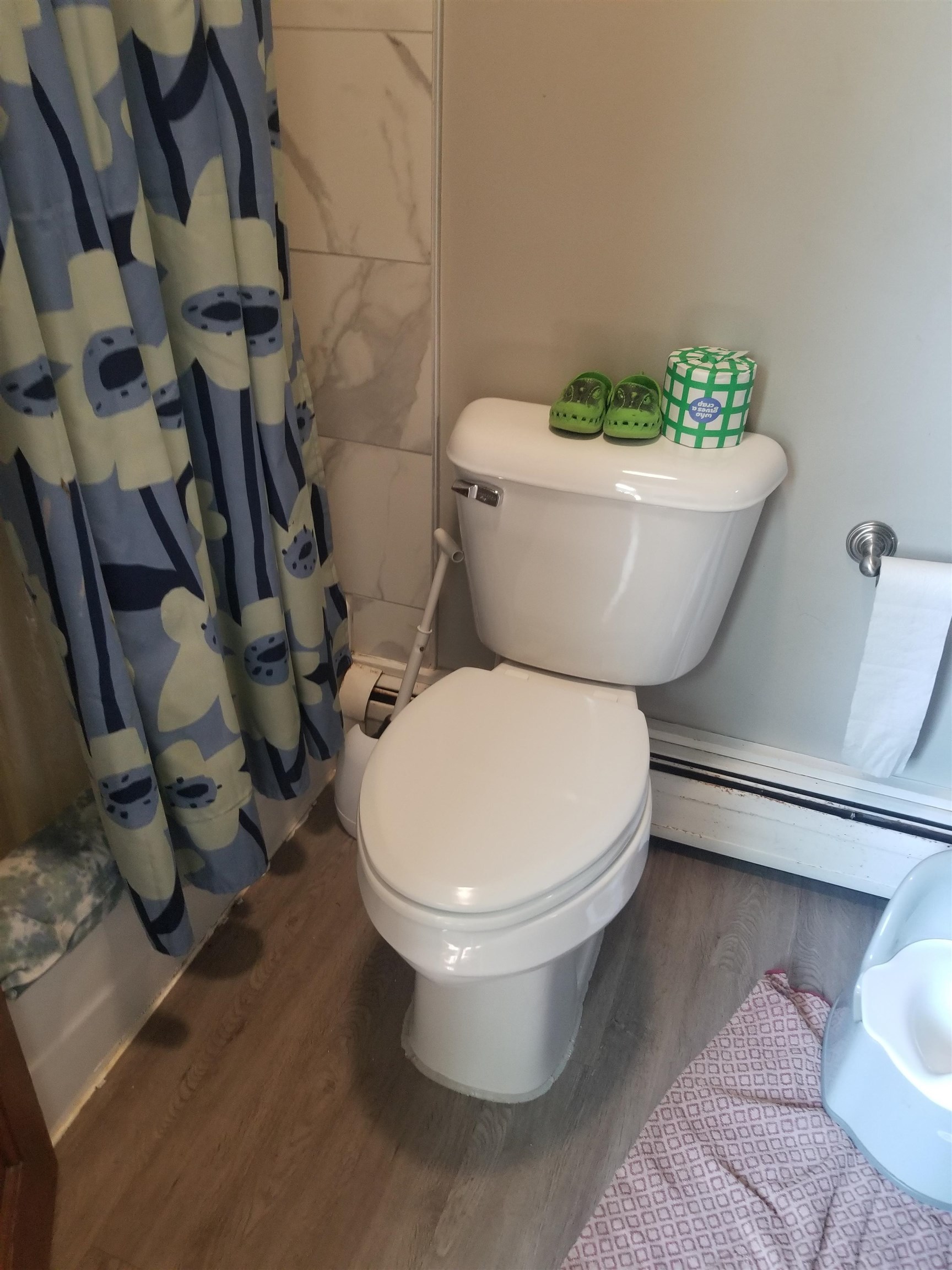 370 Friedens Church Road Mount Crawford, VA 22841 - Photo 20 of 29 a white toilet sitting next to a white cabinet
